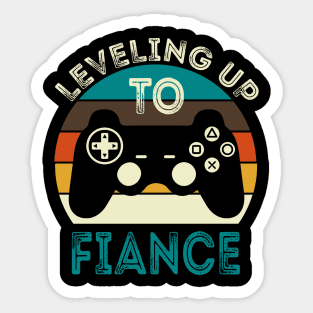 Leveling up To Fiance Sticker